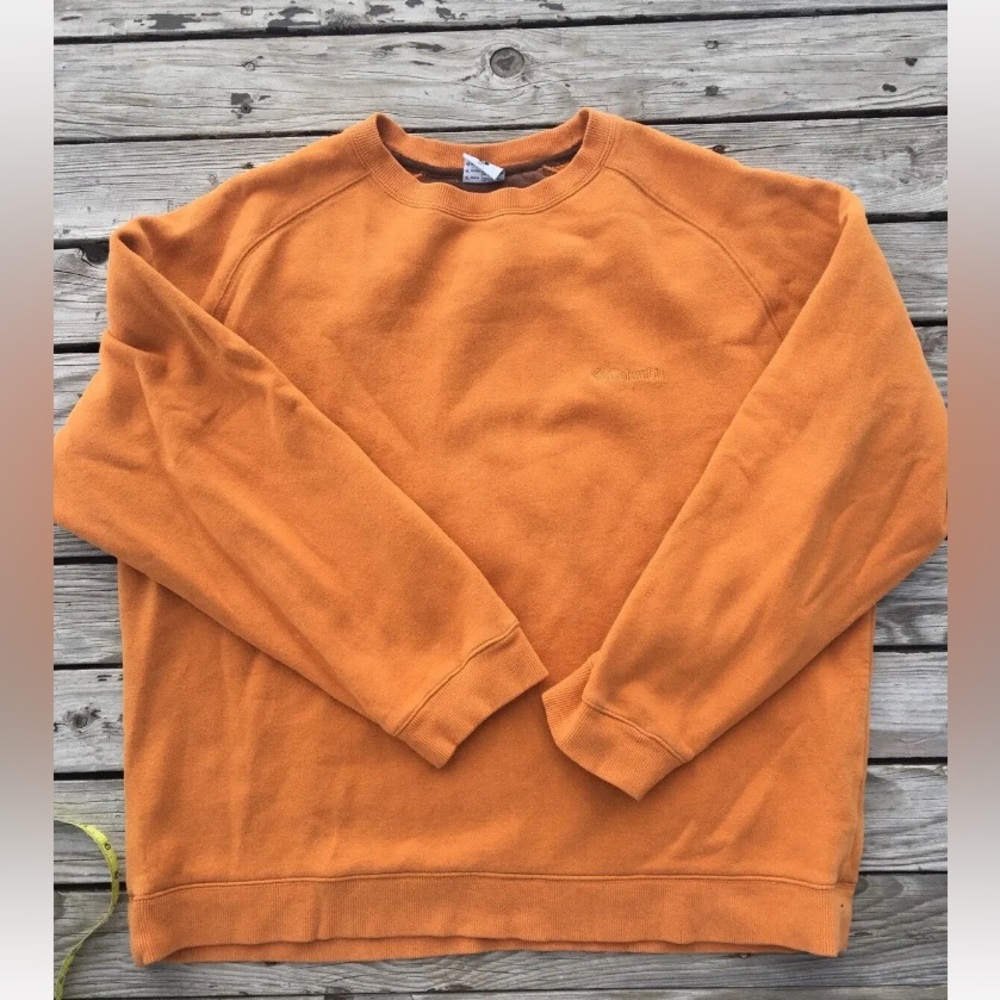 Columbia Orange sweatshirt size XL men’s